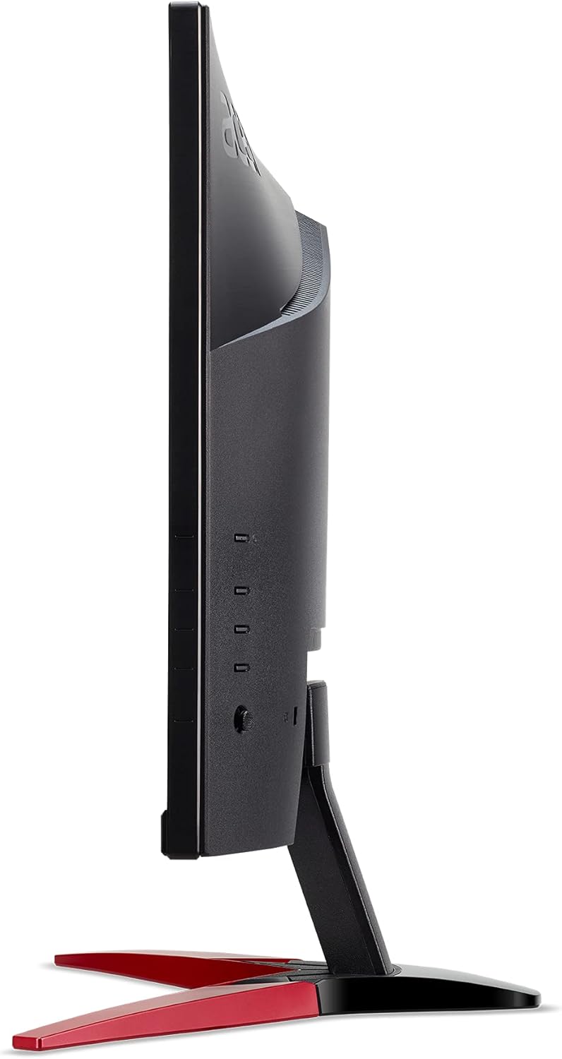 Acer Nitro KG241Y Sbiip 23.8” Full HD (1920 x 1080) VA Gaming Monitor | AMD FreeSync Premium Technology | 165Hz Refresh Rate | 1ms (VRB) | ZeroFrame Design | 1 x Display Port 1.2 & 2 x HDMI 2.0,Black