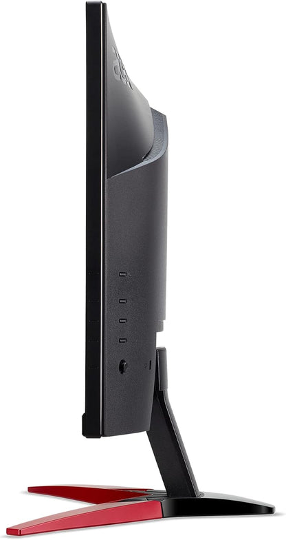 Acer Nitro KG241Y Sbiip 23.8” Full HD (1920 x 1080) VA Gaming Monitor | AMD FreeSync Premium Technology | 165Hz Refresh Rate | 1ms (VRB) | ZeroFrame Design | 1 x Display Port 1.2 & 2 x HDMI 2.0,Black