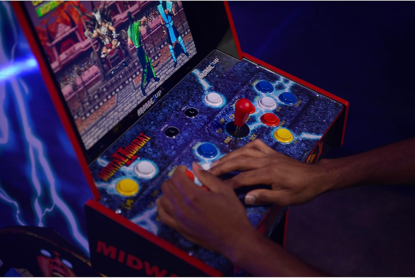 Arcade1Up Mortal Kombat II Deluxe Arcade Machine