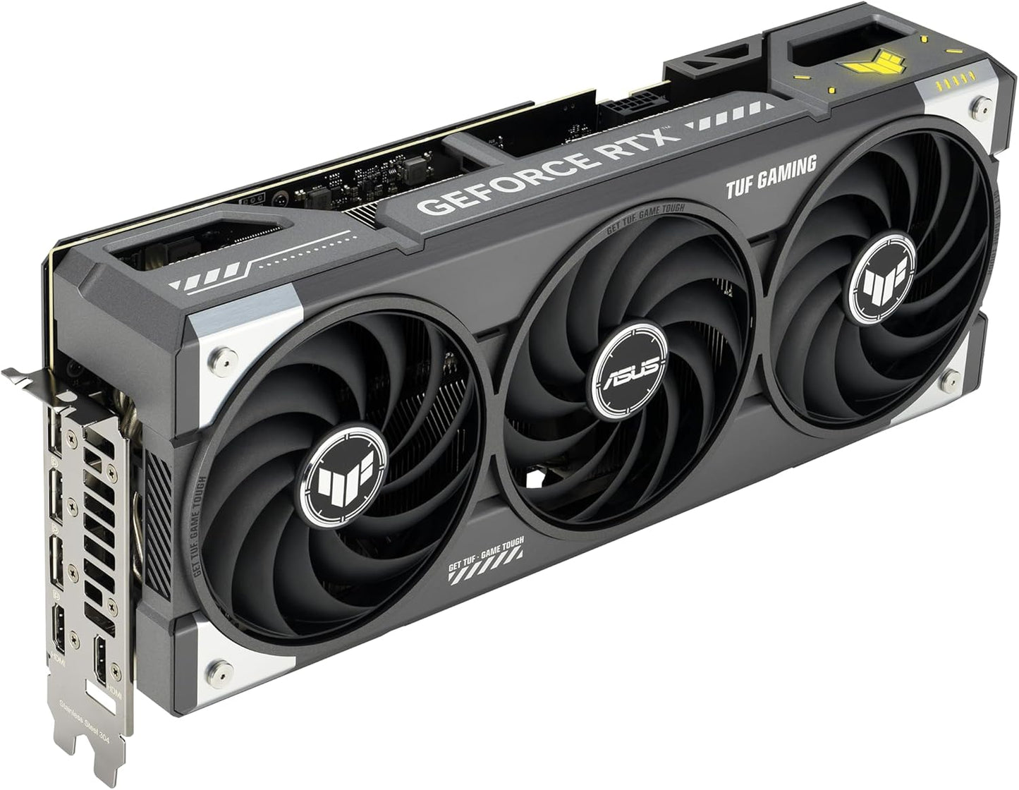 ASUS TUF Gaming GeForce RTX ™ 5070 Ti 16GB GDDR7 OC Edition Gaming Graphics Card (PCIe® 5.0, HDMI®/DP 2.1, 3.125-slot, Military-Grade Components, Protective PCB Coating, axial-tech Fans)