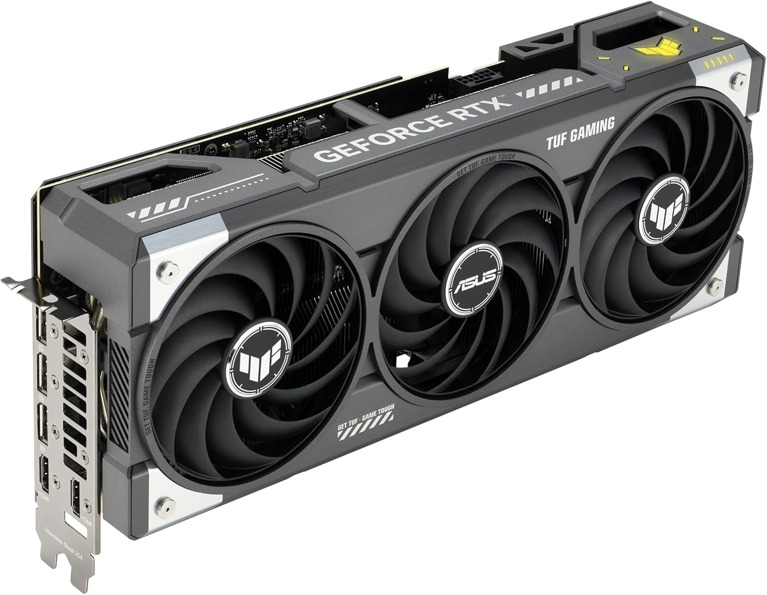 ASUS TUF Gaming GeForce RTX ™ 5070 Ti 16GB GDDR7 OC Edition Gaming Graphics Card (PCIe® 5.0, HDMI®/DP 2.1, 3.125-slot, Military-Grade Components, Protective PCB Coating, axial-tech Fans)
