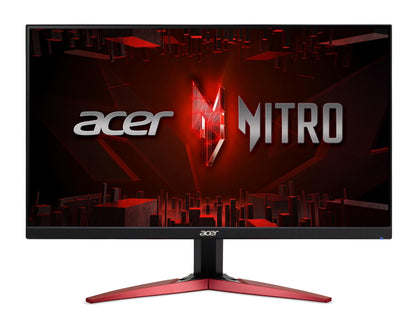 Acer Nitro KG241Y Sbiip 23.8” Full HD (1920 x 1080) VA Gaming Monitor | AMD FreeSync Premium Technology | 165Hz Refresh Rate | 1ms (VRB) | ZeroFrame Design | 1 x Display Port 1.2 & 2 x HDMI 2.0,Black