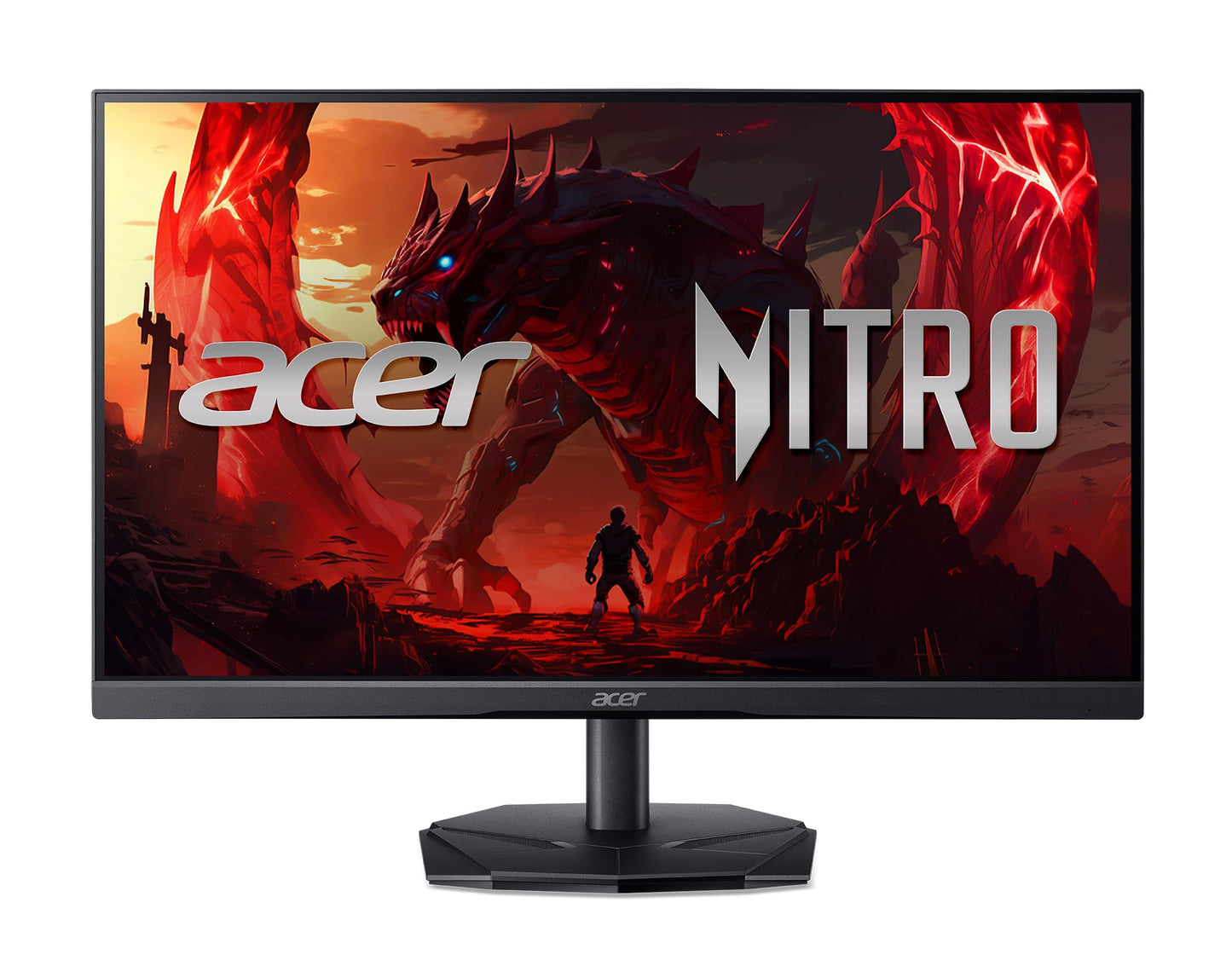 Acer Nitro KG241Y Sbiip 23.8” Full HD (1920 x 1080) VA Gaming Monitor | AMD FreeSync Premium Technology | 165Hz Refresh Rate | 1ms (VRB) | ZeroFrame Design | 1 x Display Port 1.2 & 2 x HDMI 2.0,Black