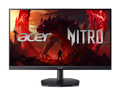 Acer Nitro KG241Y Sbiip 23.8” Full HD (1920 x 1080) VA Gaming Monitor | AMD FreeSync Premium Technology | 165Hz Refresh Rate | 1ms (VRB) | ZeroFrame Design | 1 x Display Port 1.2 & 2 x HDMI 2.0,Black