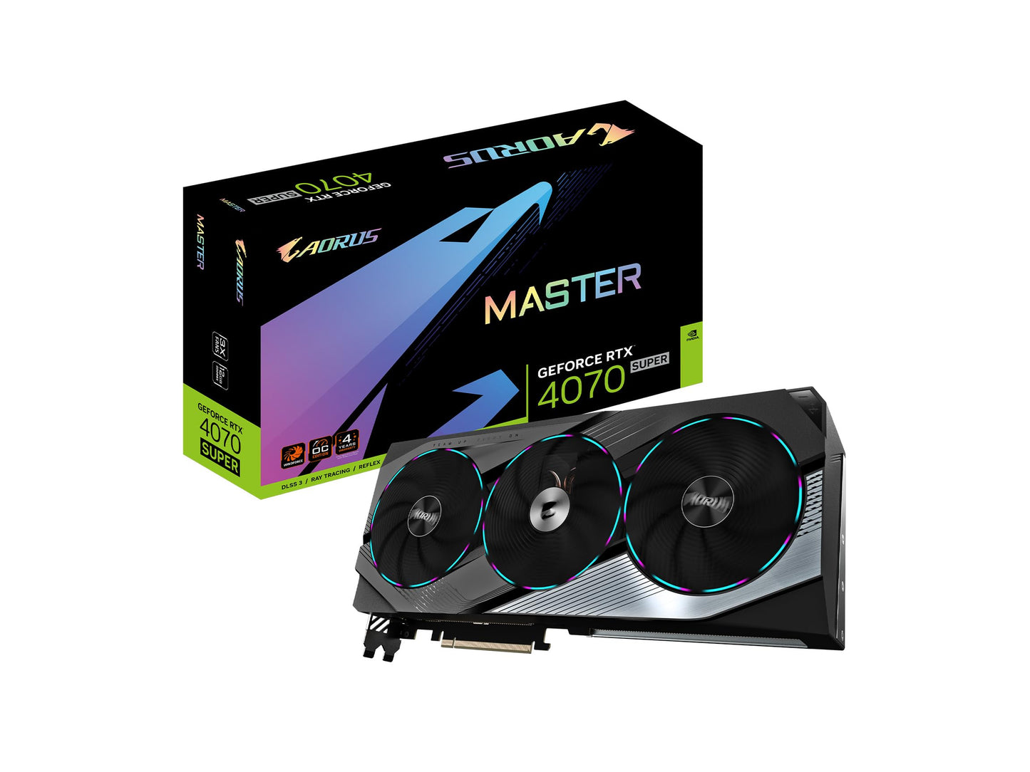 GIGABYTE GeForce RTX 5070 WINDFORCE OC SFF 12G Graphics Card, 12GB 192-bit GDDR7, PCIe 5.0, WINDFORCE Cooling System, GV-N5070WF3OC-12GD Video Card