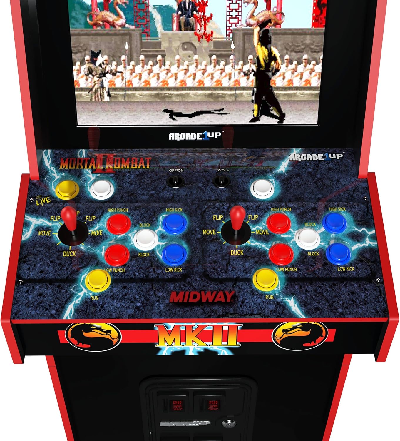 Arcade1Up Mortal Kombat II Deluxe Arcade Machine
