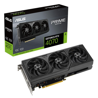 ASUS TUF Gaming GeForce RTX ™ 5070 12GB GDDR7 OC Edition Gaming Graphics Card (PCIe® 5.0, HDMI®/DP 2.1, 3.125-slot, Military-Grade Components, Protective PCB Coating, axial-tech Fans)