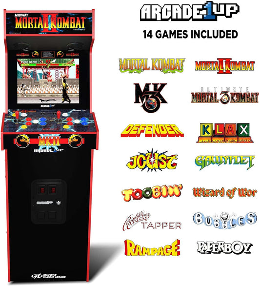 Arcade1Up Mortal Kombat II Deluxe Arcade Machine