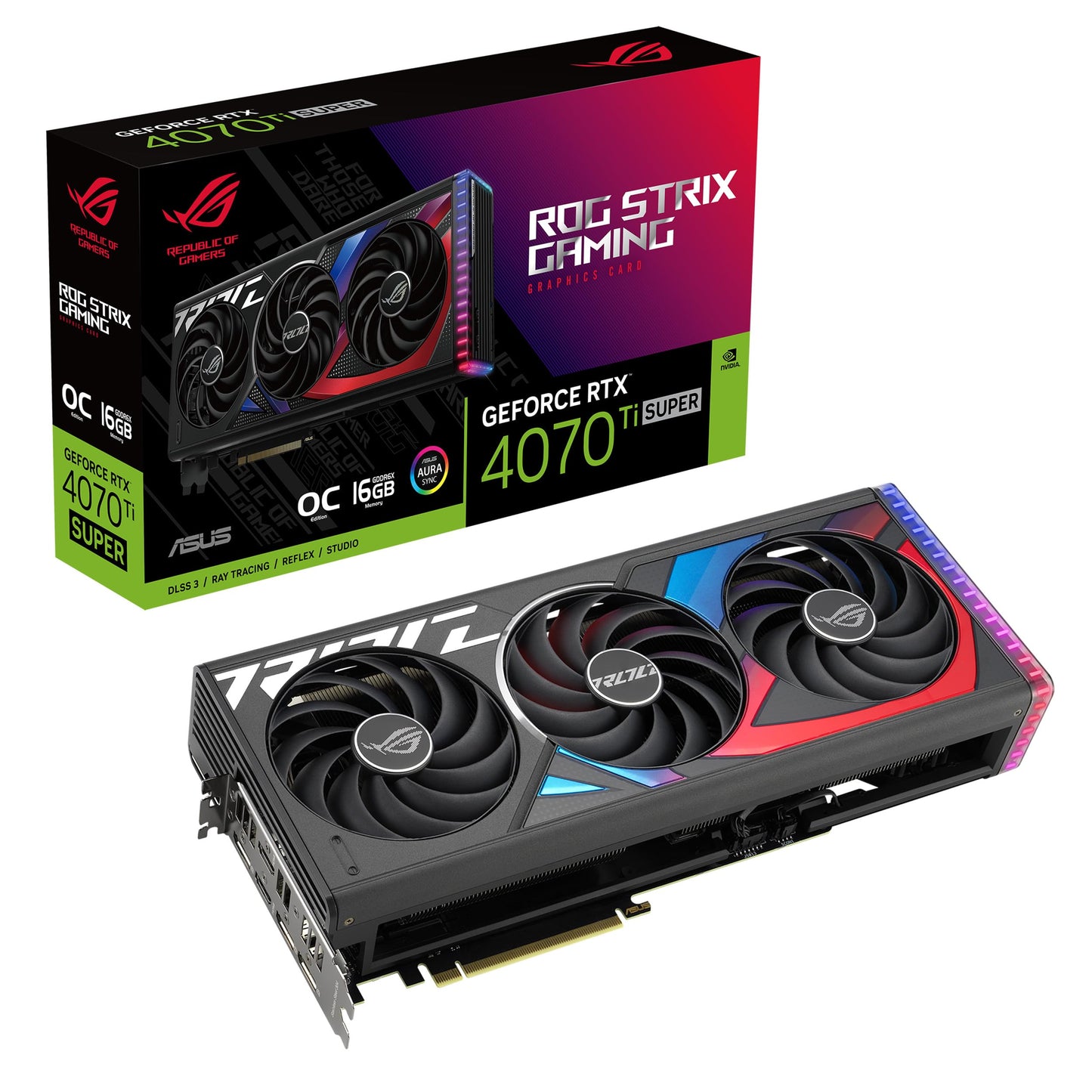 ASUS TUF Gaming GeForce RTX ™ 5070 Ti 16GB GDDR7 OC Edition Gaming Graphics Card (PCIe® 5.0, HDMI®/DP 2.1, 3.125-slot, Military-Grade Components, Protective PCB Coating, axial-tech Fans)