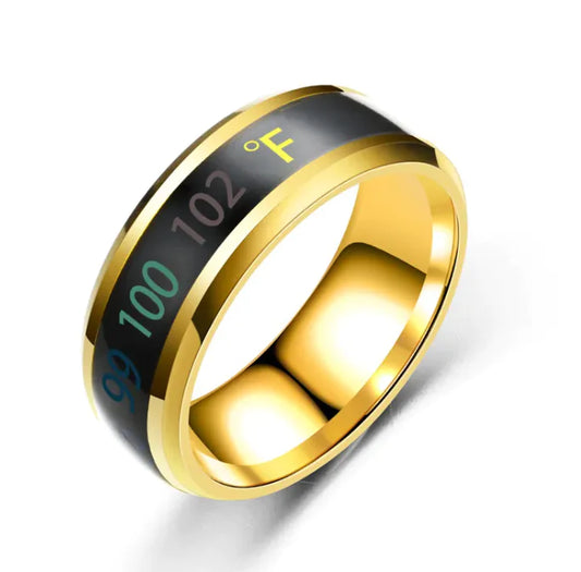 Mood Ring for Couples – Temperature-Sensitive Band